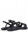 Fred de la Bretoniere  FRS1427 Sandal Soft Nappa Leather Black (1000)